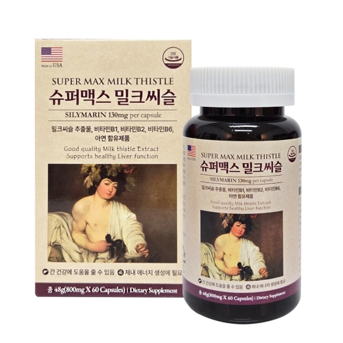 슈퍼맥스밀크씨슬 800mgx60캡슐