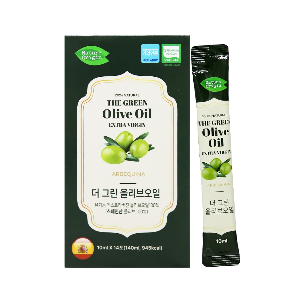 더그린 올리브오일 10mlx14포
